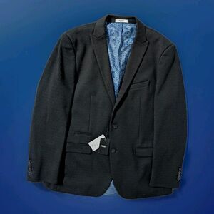 Murano Collezione Blazer Black Soft Knit Suit Jacket NWT Men's XL